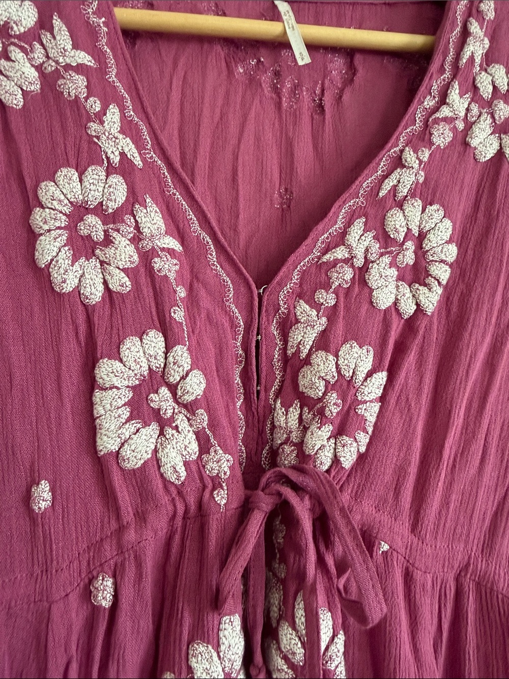 Free People Embroidered Fable Midi Dress - Picture 5 of 8